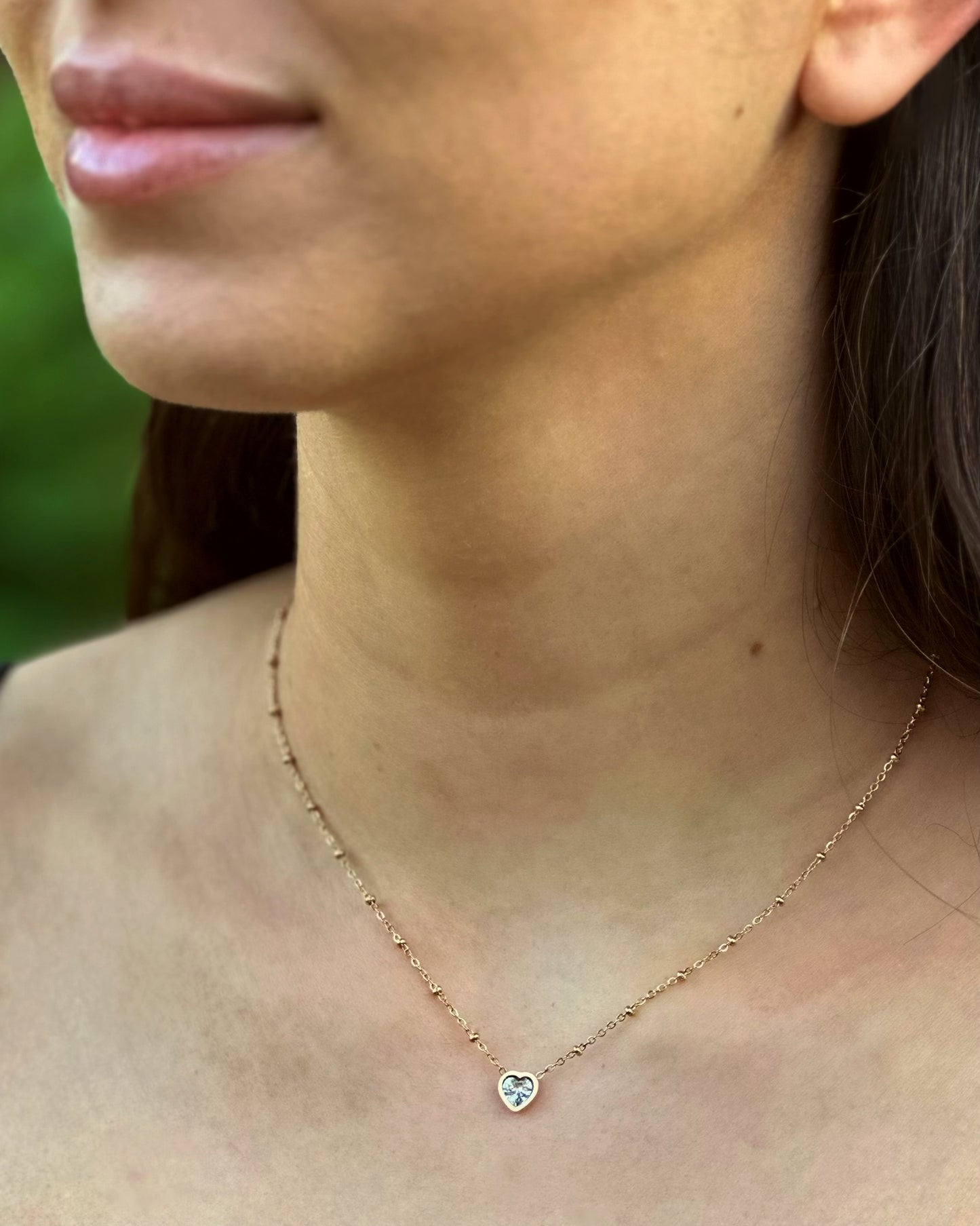 Single Heart Kette