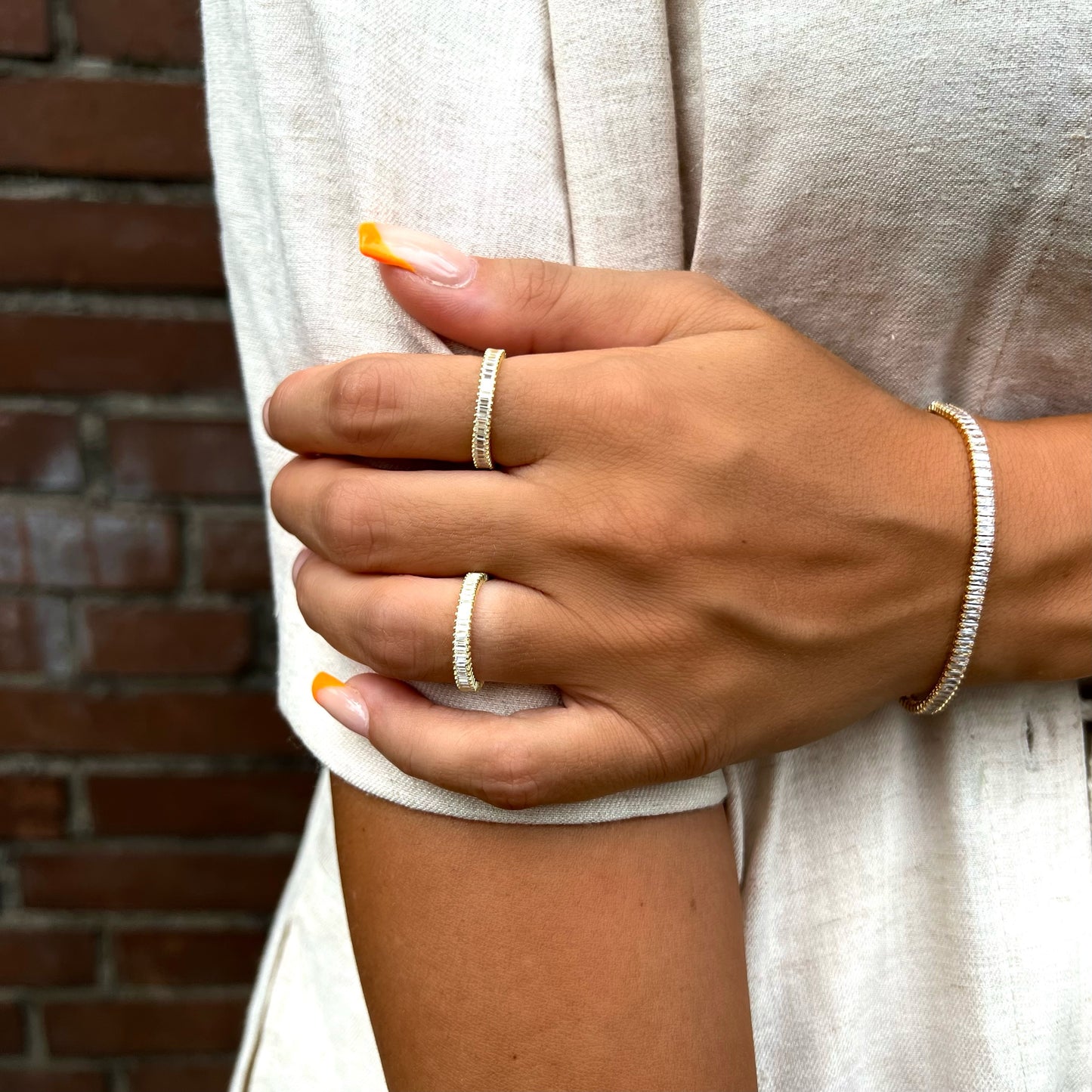 Crystal Ring Gold