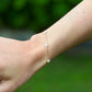 White Flowers Armband