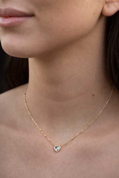 Single Heart Kette