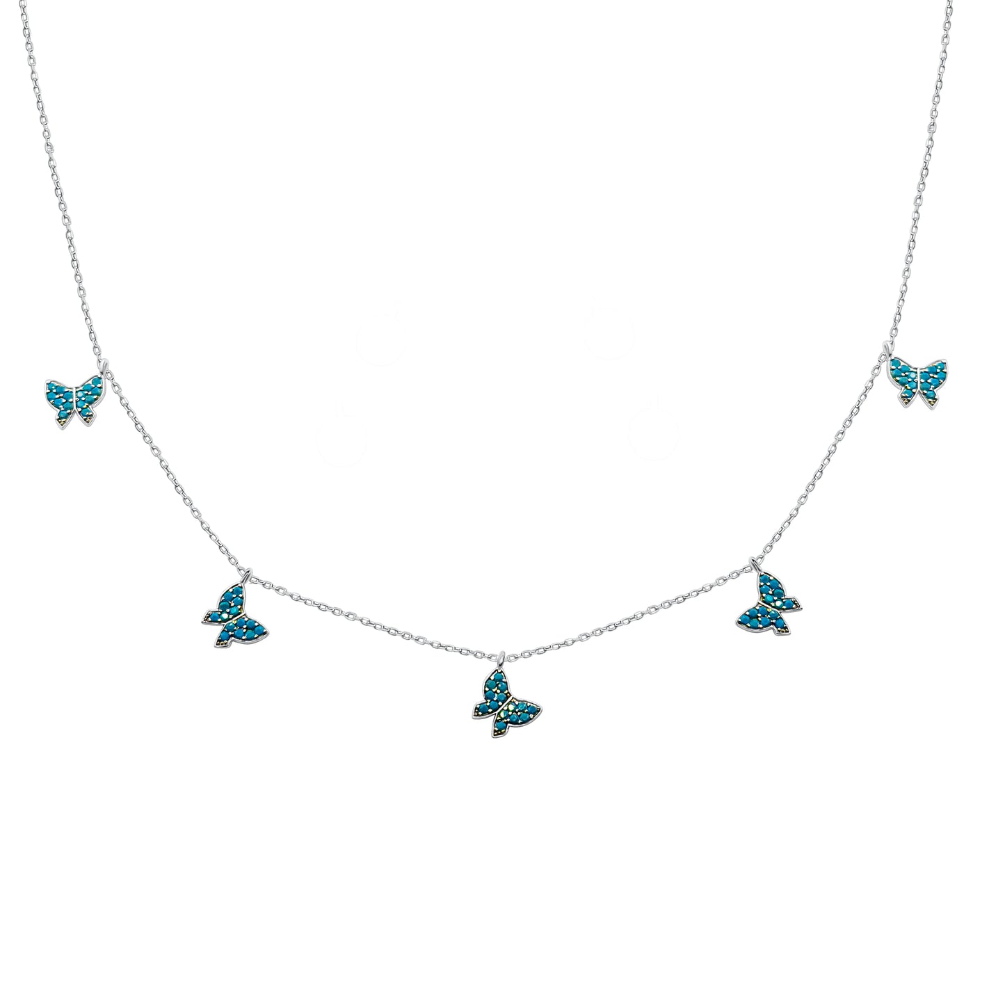 Blue Butterlfy Kette