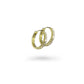 Crystal Ohrringe Gold